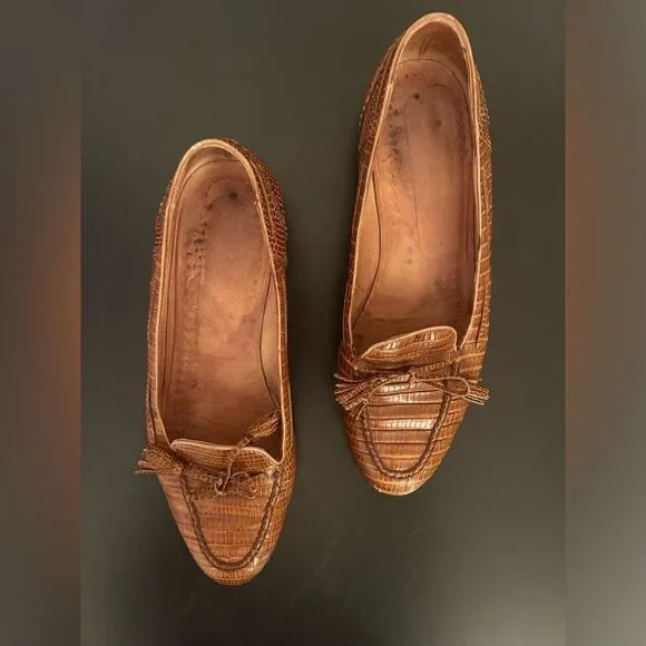 Ralph Lauren | Croc Loafers | 7B