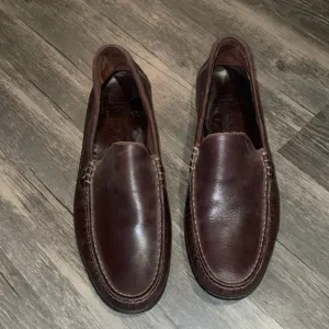 Ralph Lauren Made in Italy Mens Leather loafers size 9.5 - excellent con