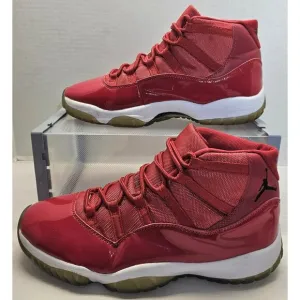 RARE Nike Air Jordan Retro 11 Men's Hot Red Sneakers Size 11
