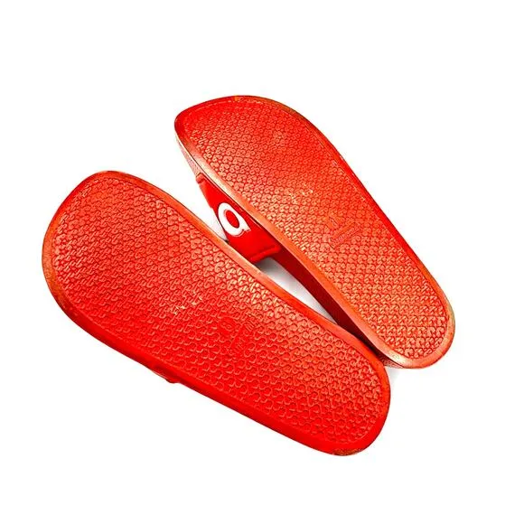 RARE Supreme Red White Slides Sandals Mens 8 EU 41 Women 9.5 SPRING Summer 2014