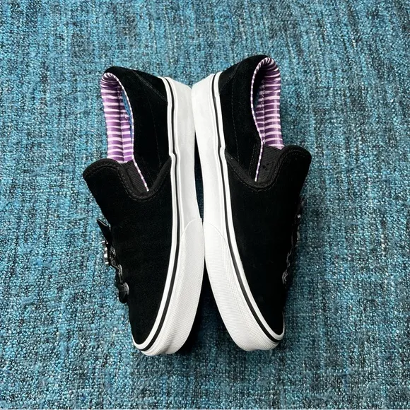 RARE Vans x Disney Nightmare Before Christmas Slip On Sneakers Haunted Toys