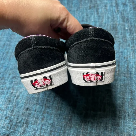 RARE Vans x Disney Nightmare Before Christmas Slip On Sneakers Haunted Toys