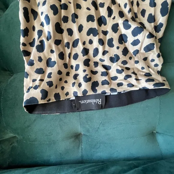 Realisation Par: Naomi Slip Skirt Wild Things Leopard Pull On