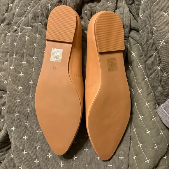 Rebecca Allen The Loafer Leather Brown Loafers Size 9.5