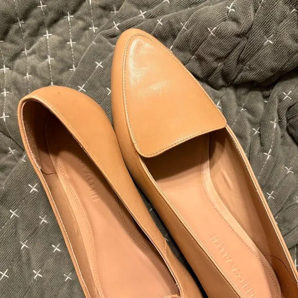 Rebecca Allen The Loafer Leather Brown Loafers Size 9.5