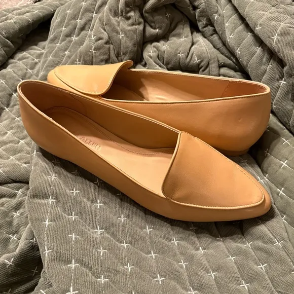 Rebecca Allen The Loafer Leather Brown Loafers Size 9.5