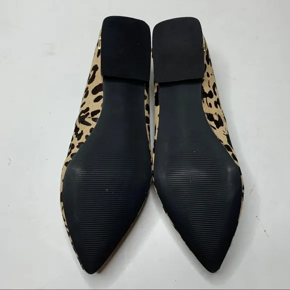 Rebel Wilson Emma leopard leather loafers
