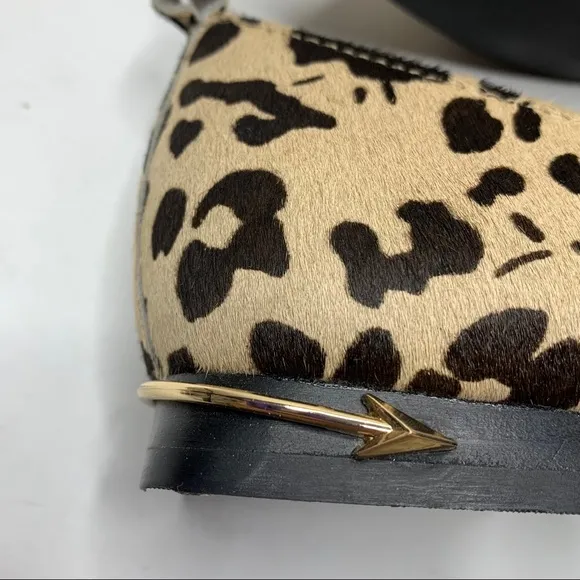 Rebel Wilson Emma leopard leather loafers