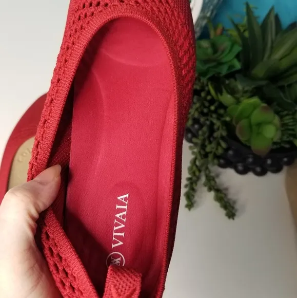 Red Flats for Women