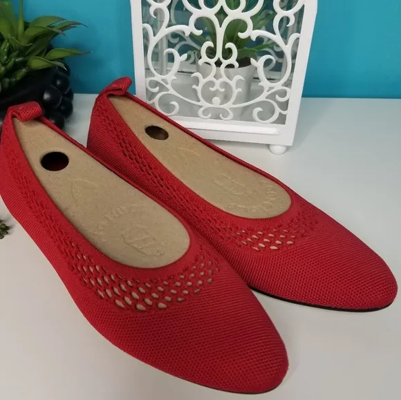 Red Flats for Women