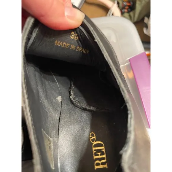 Red Valentino, Black Loafers, size 39