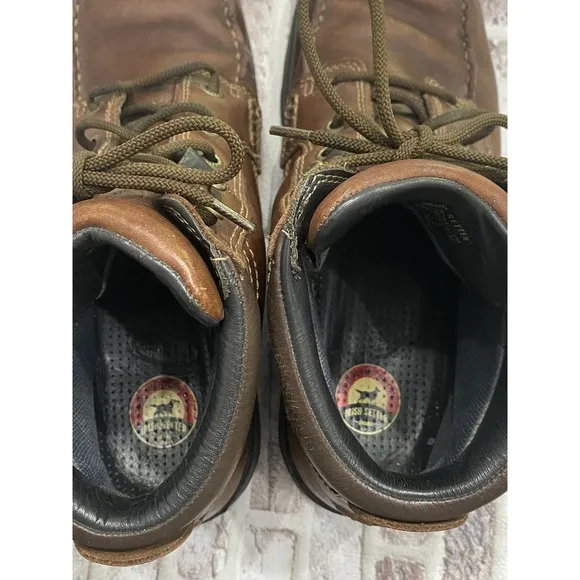 Red Wing Boots Irish Setter 3875 Soft Paw Leather Waterproof Chukka Work Mens 12