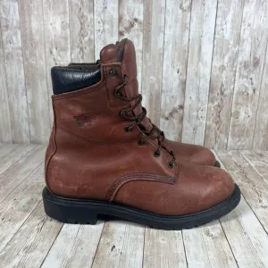 Red‎ Wing Gore-Tex Waterproof Leather Work Boots Brown Lace Up Safety 9.5D