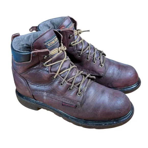 Red Wing Supersole Waterproof Gore-Tex Boots 604 Men Size 10.5 D Made in U.S.A.
