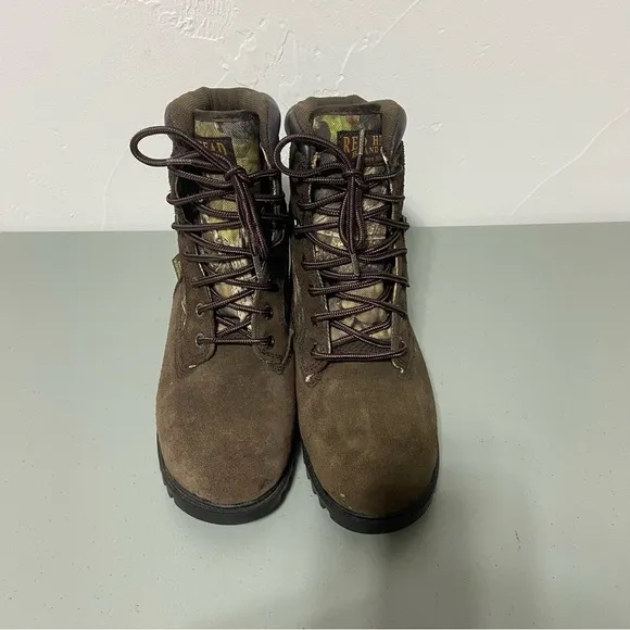 RedHead Waterproof Hunting Camo Winter Boots Youth 5M Lace Up