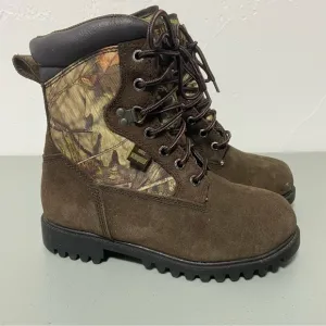 RedHead Waterproof Hunting Camo Winter Boots Youth 5M Lace Up