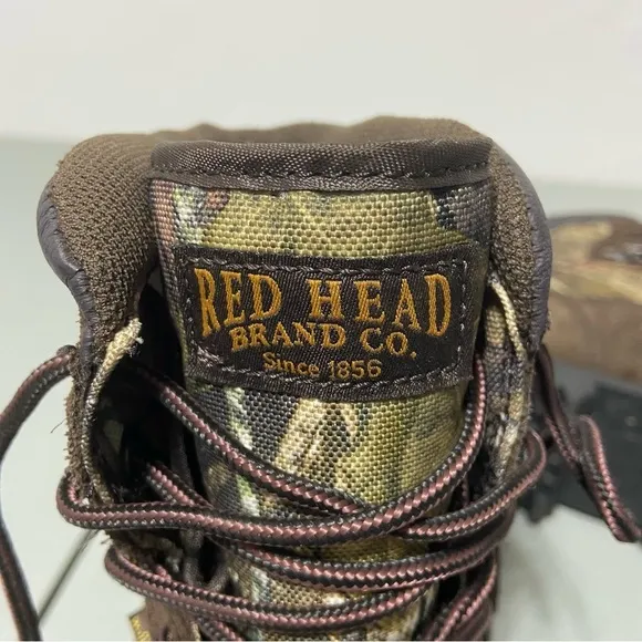 RedHead Waterproof Hunting Camo Winter Boots Youth 5M Lace Up