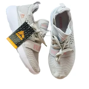 REEBOK Mesh lightweight grey running sneakers size 3 UNISEX