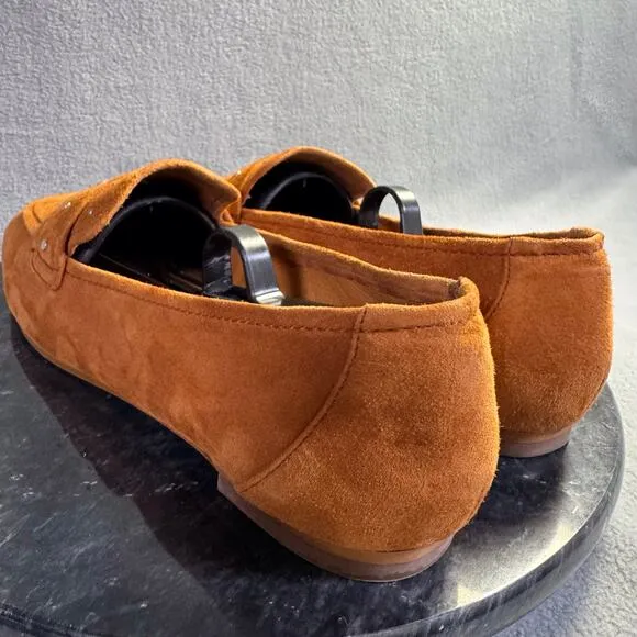 REISS Elba Brown Suede Loafers Women’s Size 40/ 9.5 US
