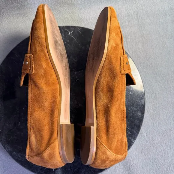 REISS Elba Brown Suede Loafers Women’s Size 40/ 9.5 US