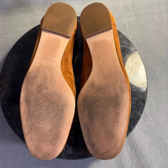 REISS Elba Brown Suede Loafers Women’s Size 40/ 9.5 US