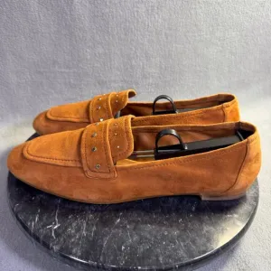 REISS Elba Brown Suede Loafers Women’s Size 40/ 9.5 US