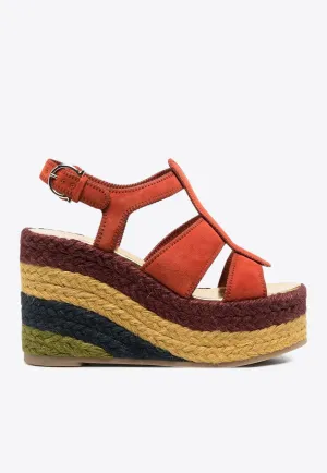 Renee 55 Suede Wedge Espadrilles