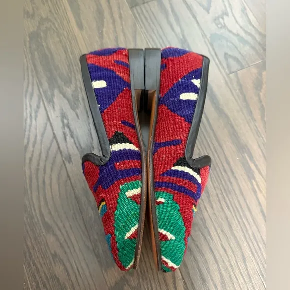 RES IPSA Kilim Marrakech Atelier Multi-Color loafers Size 7