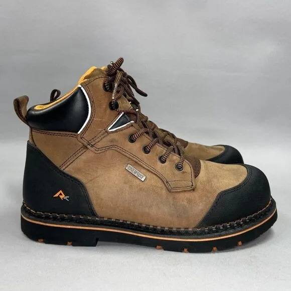 Ridgecut Men's Size 11 Waterproof Steel Toe Work Boots