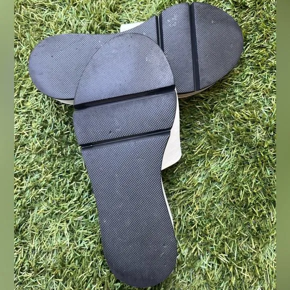 Robert Clergerie Affect Platform Lambskin Genuine Leather Chunky Block Slides 8