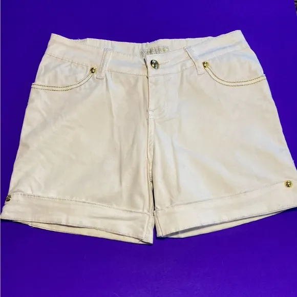 Roberto Cavalli Collection Sexy White Shorts