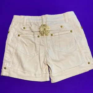 Roberto Cavalli Collection Sexy White Shorts