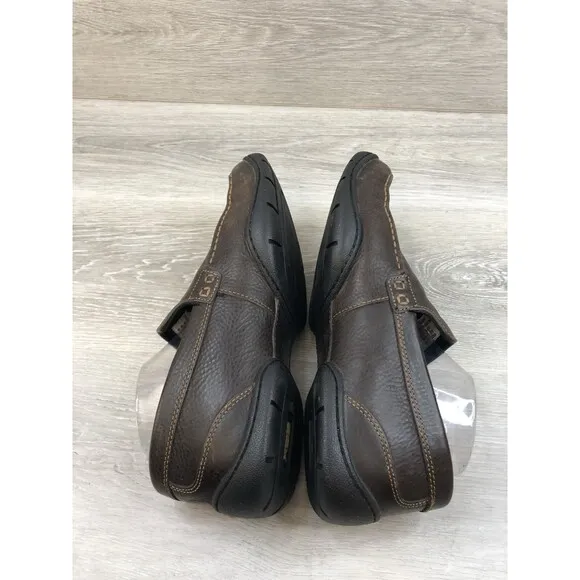 Rockport City Edge Loafers Men’s Shoes Slip On Comfort Work Casual Brown 9