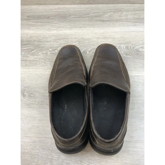 Rockport City Edge Loafers Men’s Shoes Slip On Comfort Work Casual Brown 9