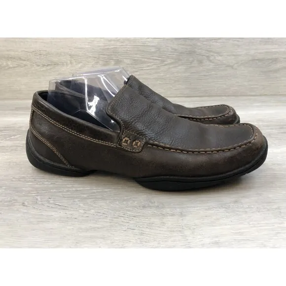 Rockport City Edge Loafers Men’s Shoes Slip On Comfort Work Casual Brown 9