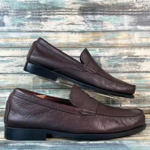 ROCKPORT Loafers Comfort Shoe Mens 12M Soft Brown Leather Moc Toe Dress Work