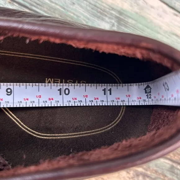 ROCKPORT Loafers Comfort Shoe Mens 12M Soft Brown Leather Moc Toe Dress Work