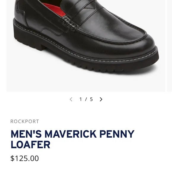 Rockport Men’s Dynamic Suspension System Loafer Shoes- NWT
