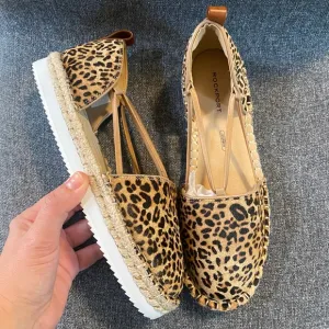 ROCKPORT Real Cow Fur Espadrilles Sandals