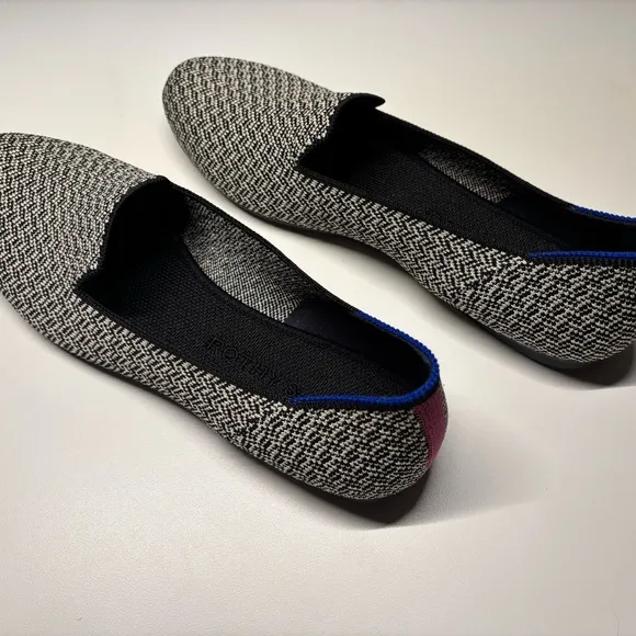 Rothy’s 9.5 Women’s Slate Herringbone Almond Loafers