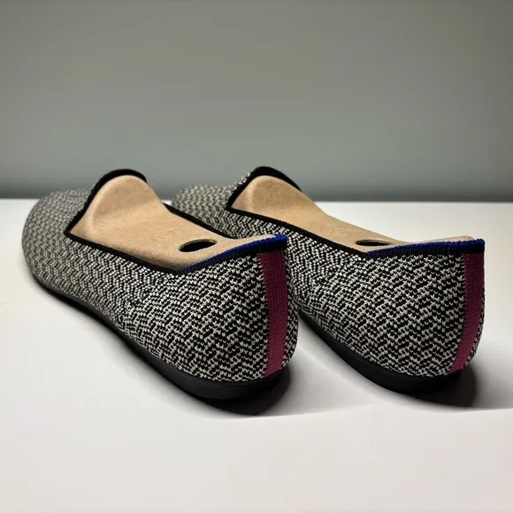 Rothy’s 9.5 Women’s Slate Herringbone Almond Loafers