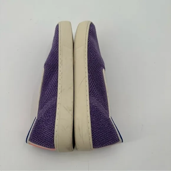 Rothy’s Amethyst Terry Slip On Sneakers Size 8.5