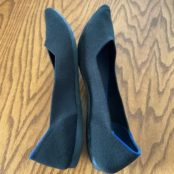 Rothy’s Black Flats, Women’s Sz 10