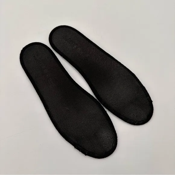Rothy’s Black Honeycomb Slip On Sneakers Size 9 FLAWS