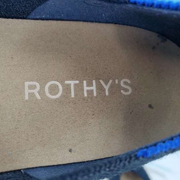 ROTHY'S black woven espadrilles 8