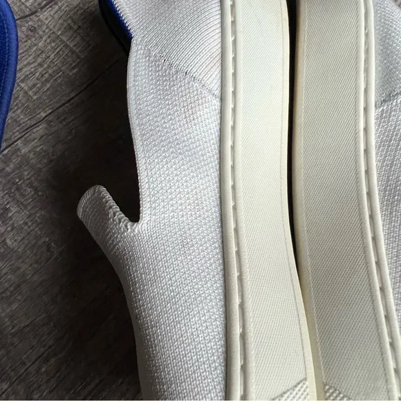 Rothy's Bright White Slip On Sneakers