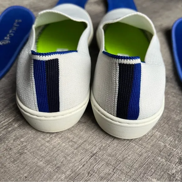 Rothy's Bright White Slip On Sneakers