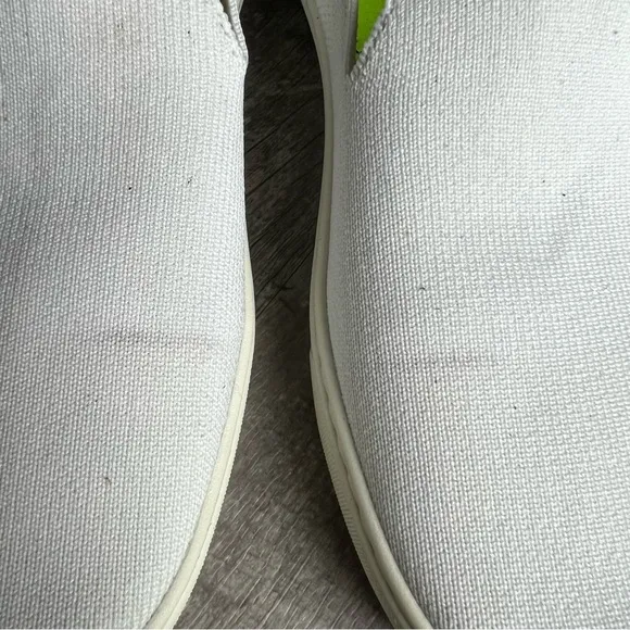 Rothy's Bright White Slip On Sneakers