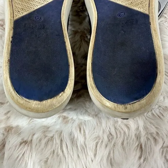 Rothys Camo Original Slip On Sneakers Grey All Over Print Size 10