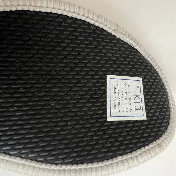 Rothy's Grey Camo Slip On Sneakers Size Kids 13